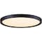 Westinghouse Fixture Ceiling LED Dimmable Flush-Mount 30W Color Temp Select 15In Black Finish White AcrylicShade 6133600 - alternate 1